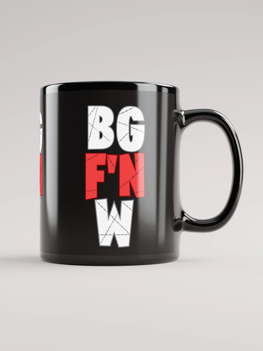 Red FN Black Glossy Mug product image (1)