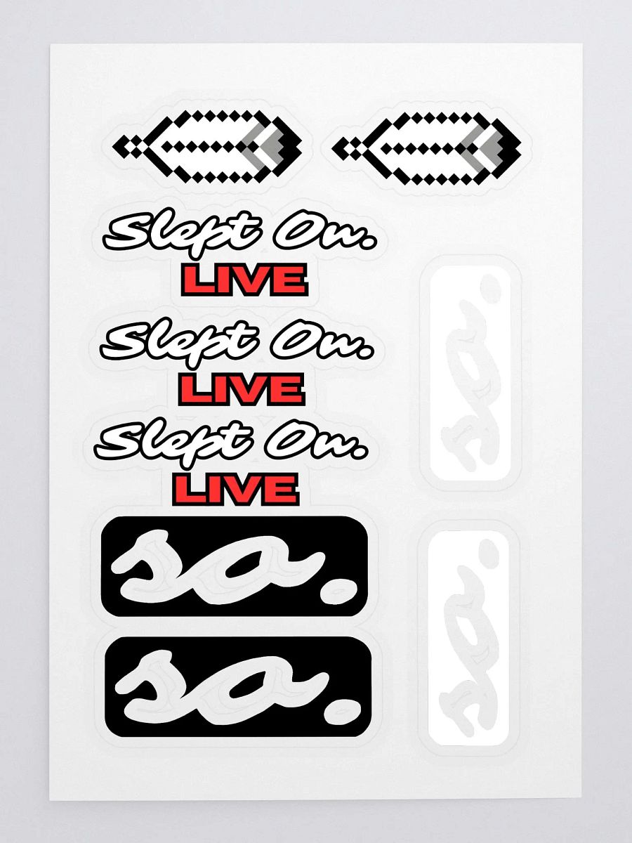 Slept On. Productions Logo Stickers product image (3)