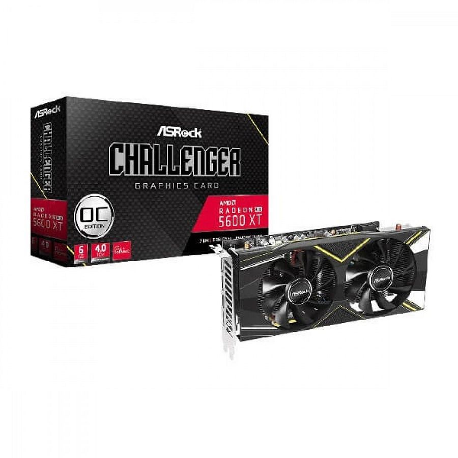 ASRock RX 5600 XT Challenger D OC 6GB Graphics Card product image (4)