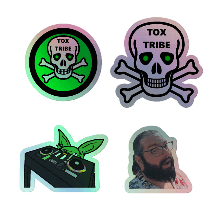 Holographic Stickers 5.5"x5.5" product image (1)