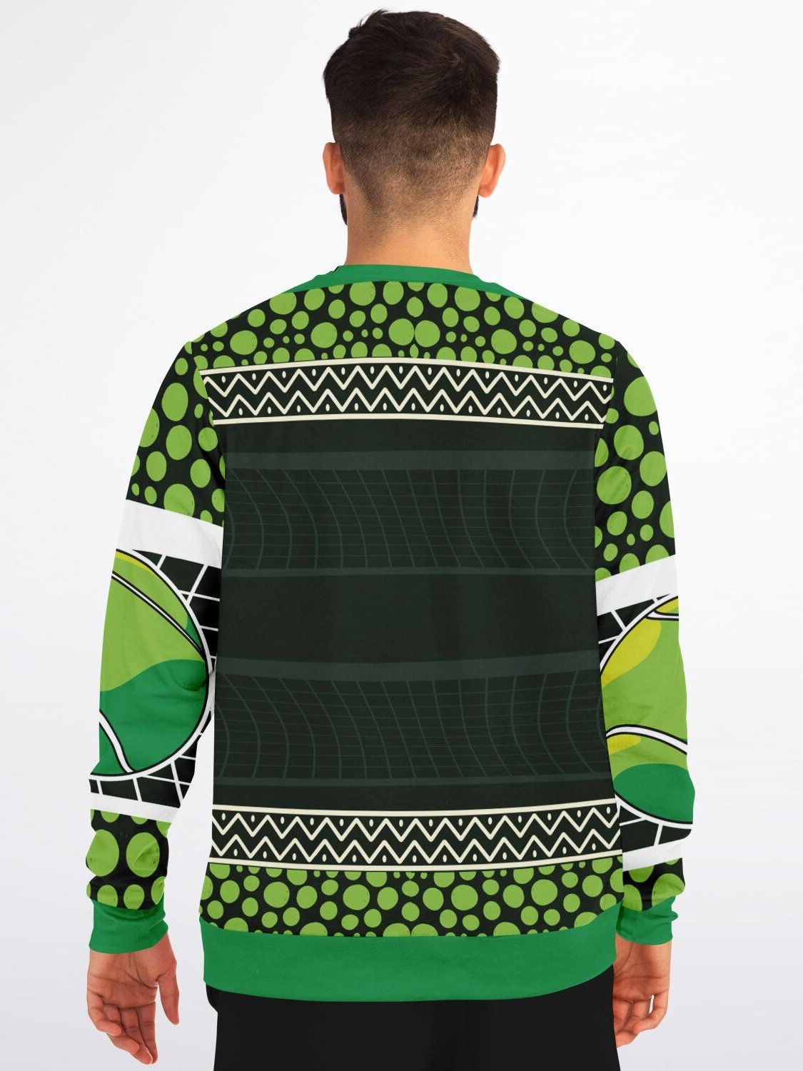 "Kiss My Ace" Tennis Christmas Sweater | Funny Sports Holiday Sweatshirt | Tennis Player Gift | Athletic Winter Outfit product image (2)