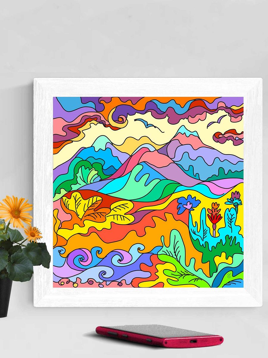 Psychedelic Dreams Canvas Collection - Paradise Landscapes No. 1 product image (4)