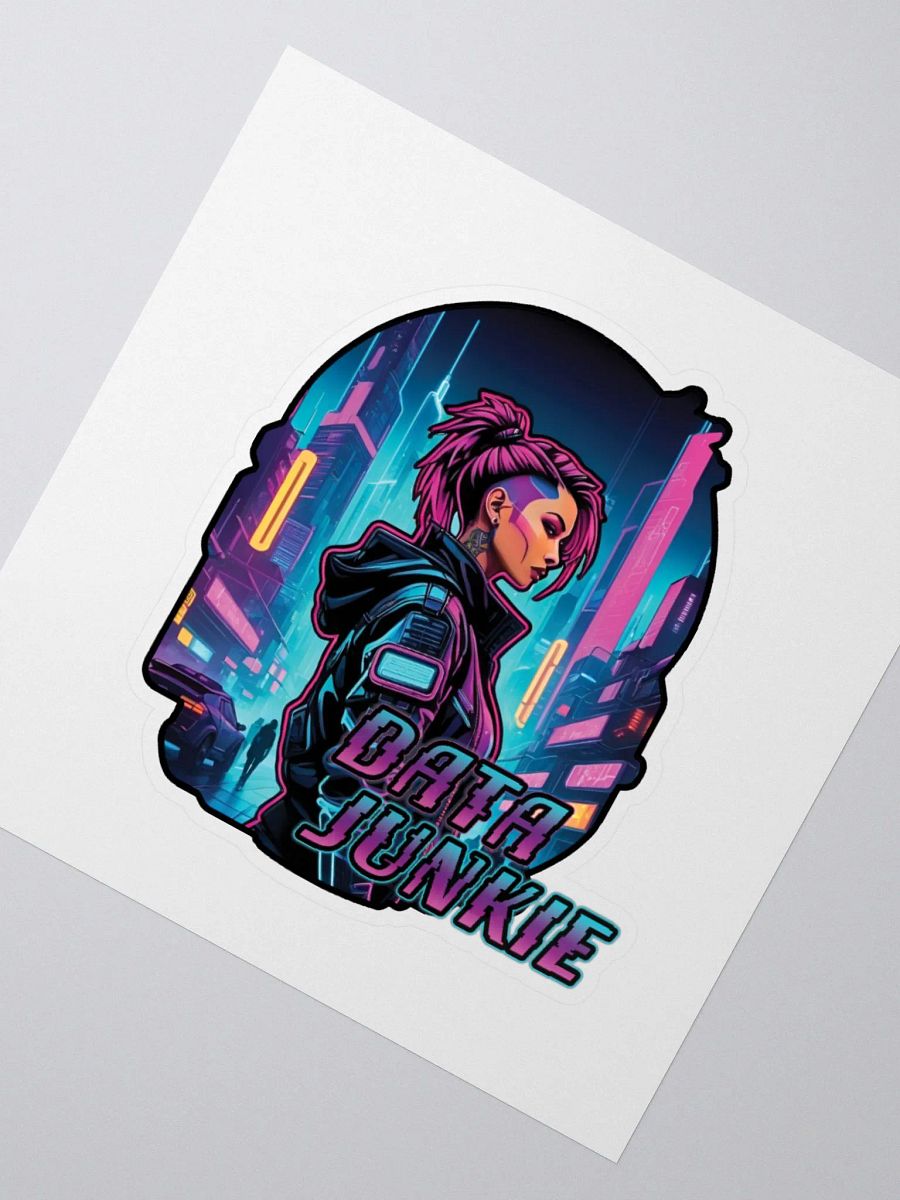 Neon Data Junkie Sticker Set product image (4)