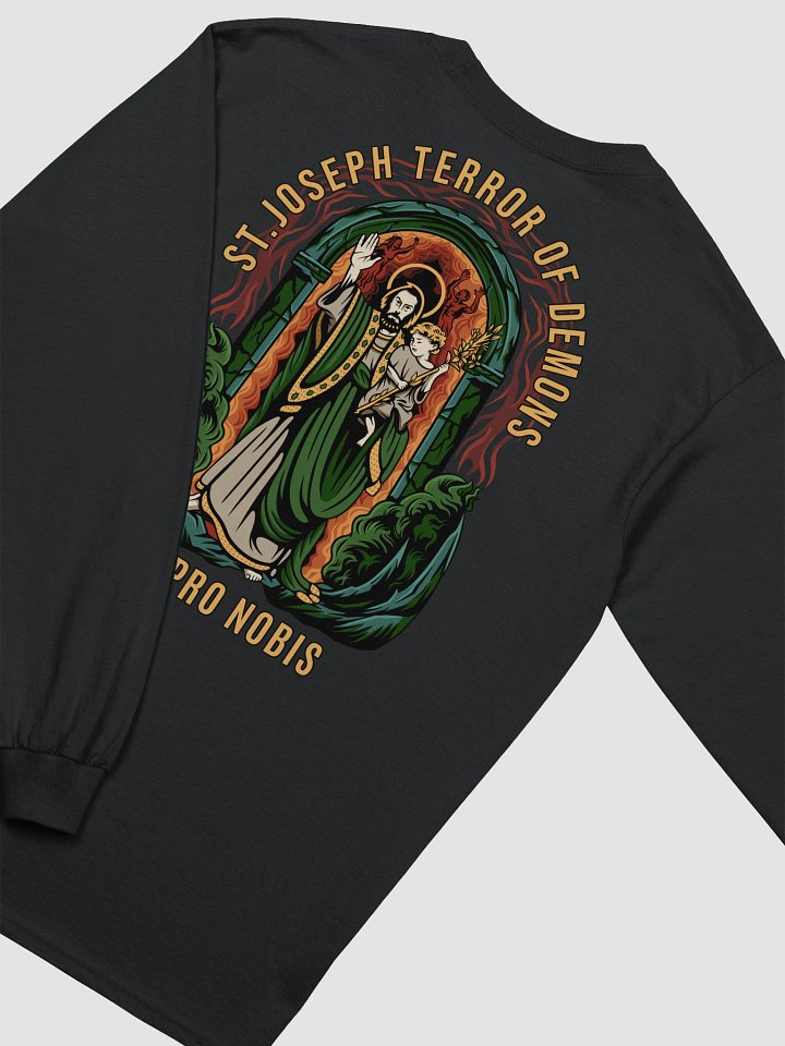 St.Joseph Terror of Demons Long Sleeve T-Shirt product image (1)