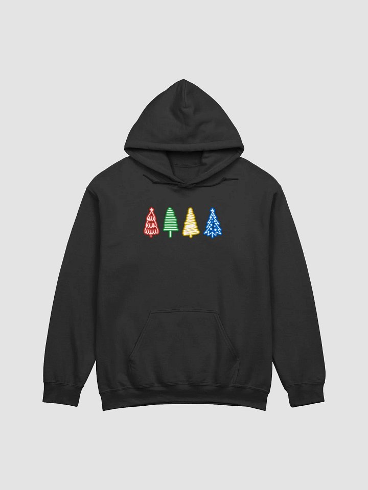 Neon Christmas Tree Hoodie 3545 product image (1)