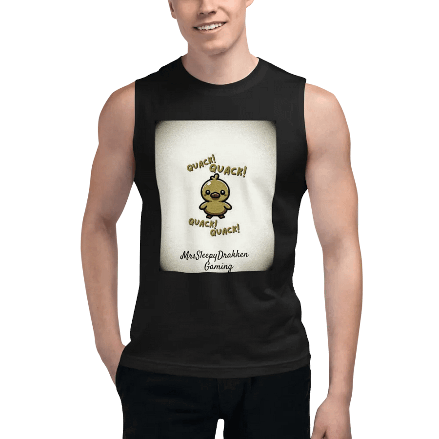 Quack Attack Duckling Muscle Tank product image (5)