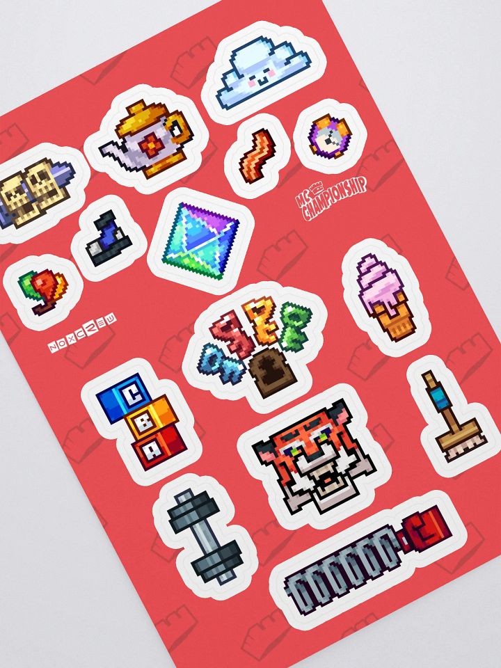 Professional Gamer Sticker Sheet product image (1)