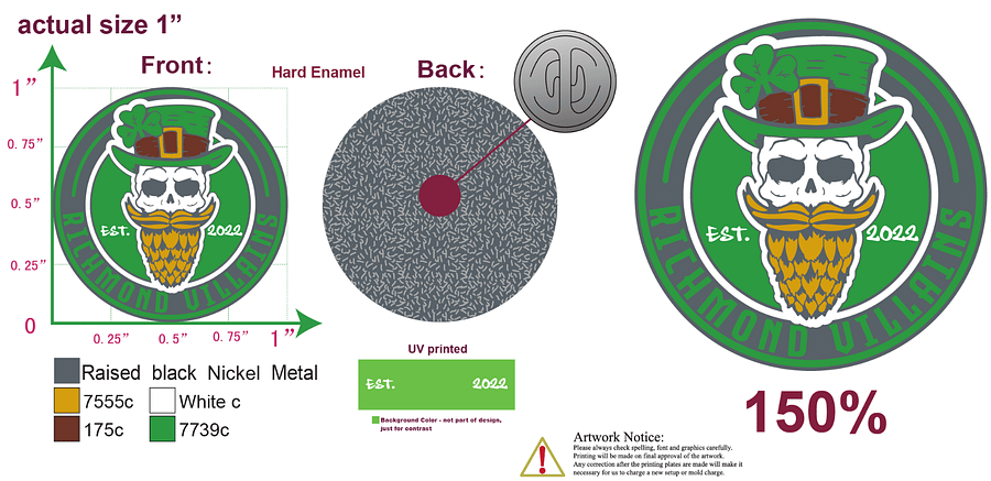 St Patricks Day Pin - PRE SALE product image (1)