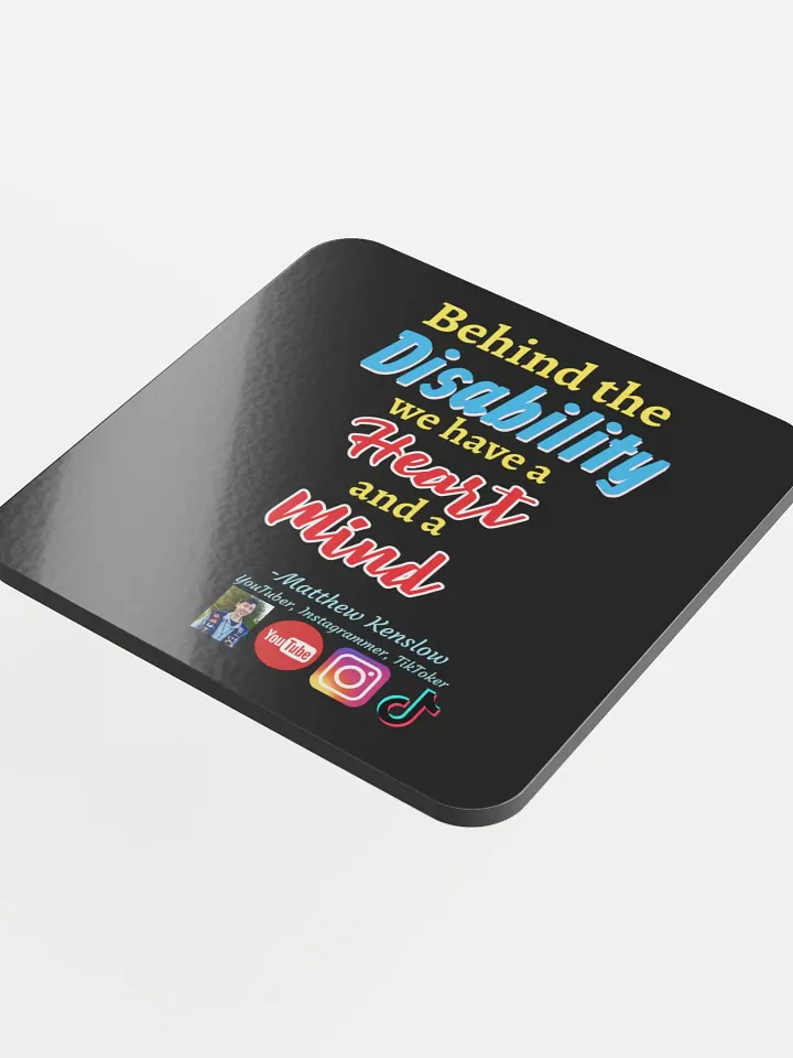 Glossed Cork Coaster [Quote 1] product image (1)