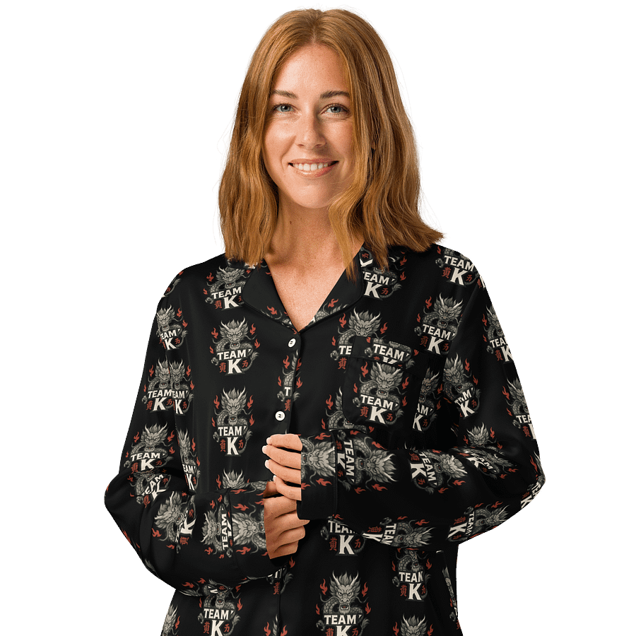 Team K China Women's Long Sleeve Pajama Top product image (3)