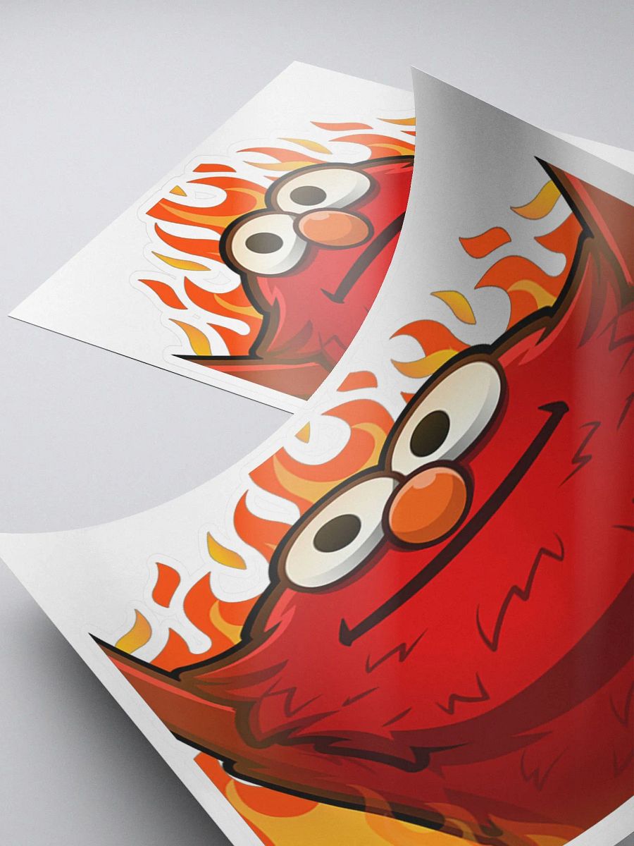 Elmo Fire Sticker product image (4)