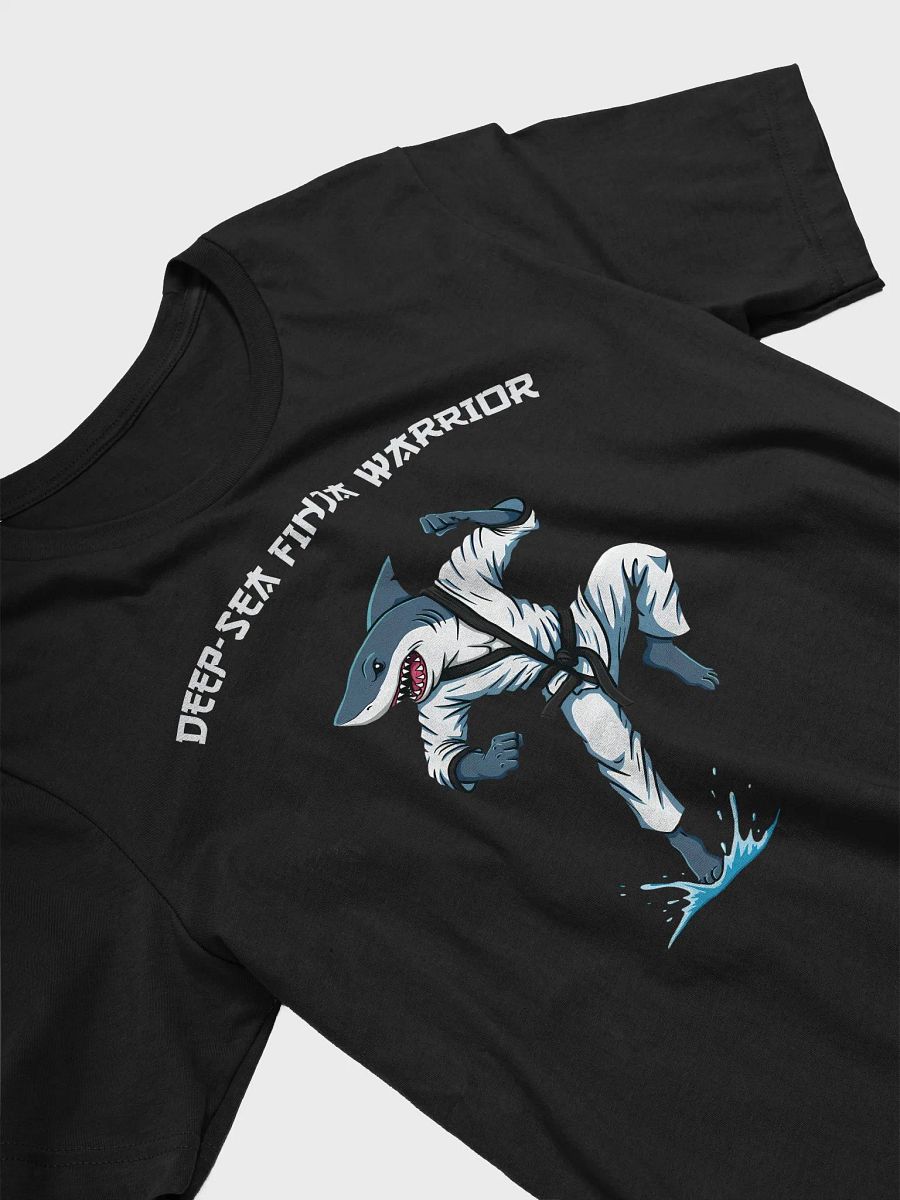 Deep-Sea Finja Warrior – Funny Shark Karate T-Shirt product image (11)