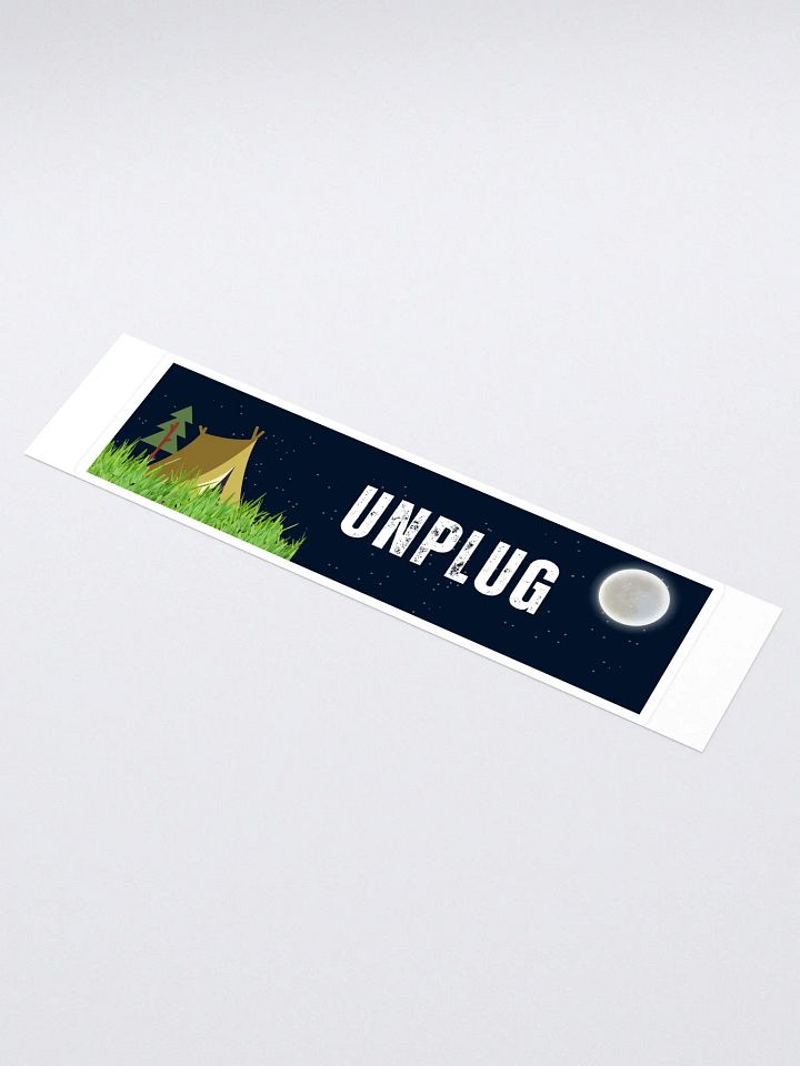Unplug Under the Stars Sticker product image (1)