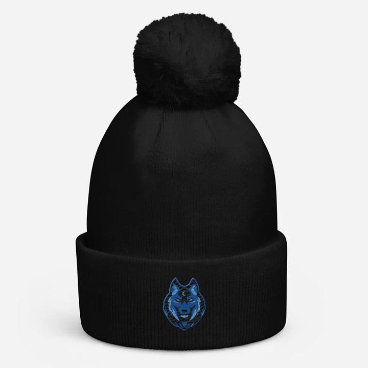 Lunar Wolf Pom-Pom Beanie product image (2)