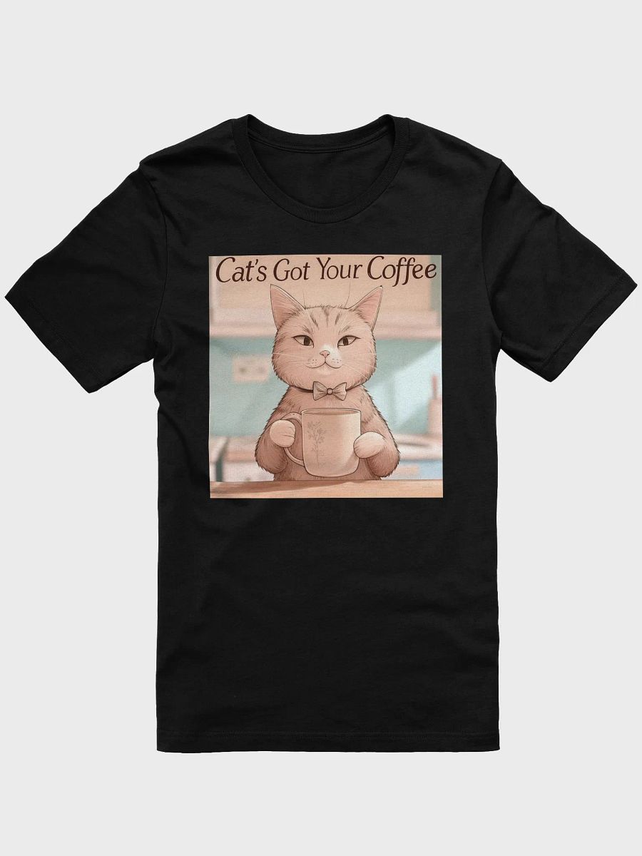 Cat Coffee Charm T-Shirt product image (1)