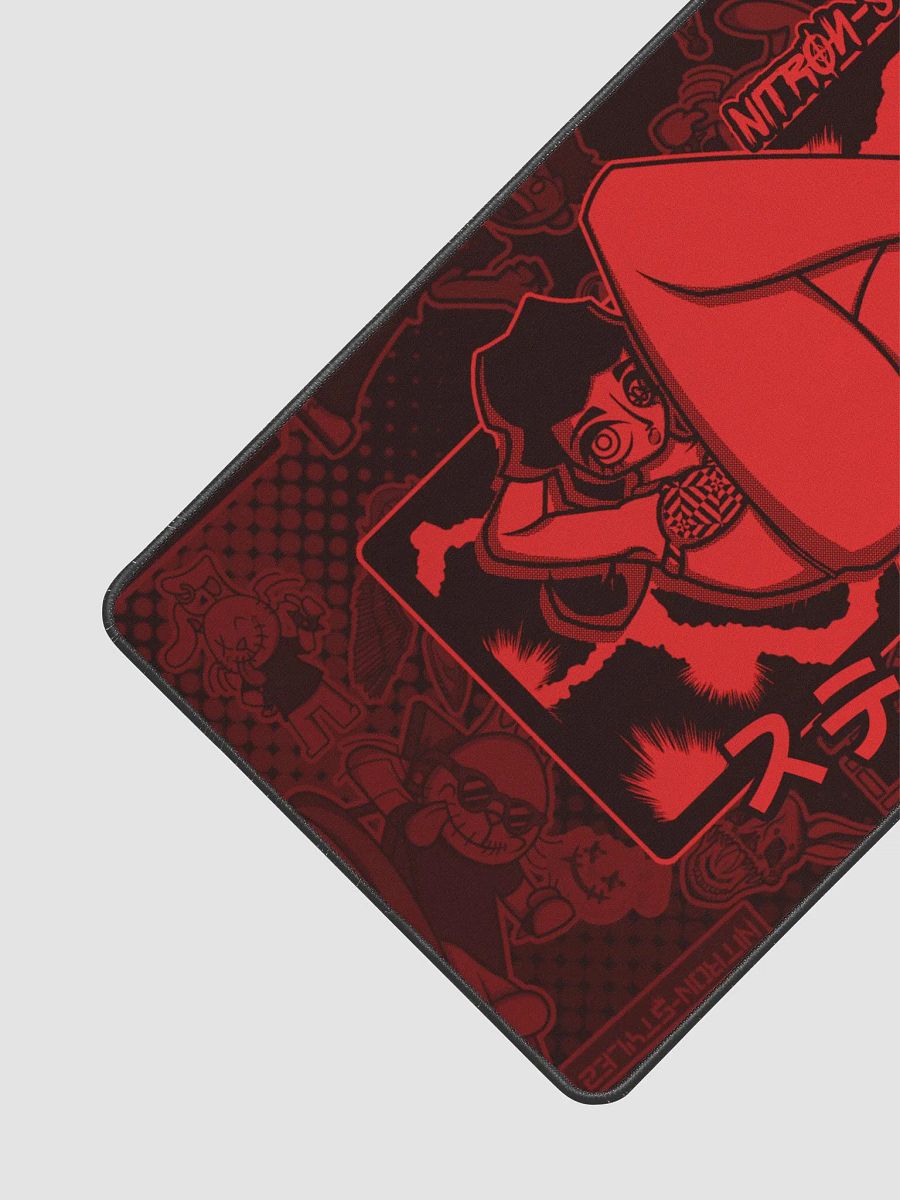 Wave 6 - Dark Lust Red Desk Mat product image (3)