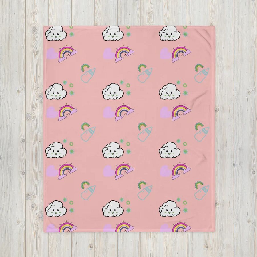 Rainbow Dreams Snuggle Blanket product image (5)