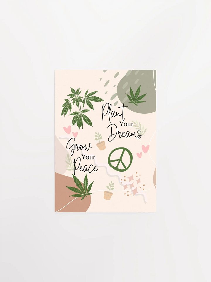Dreamy Cannabis Art Poster product image (2)
