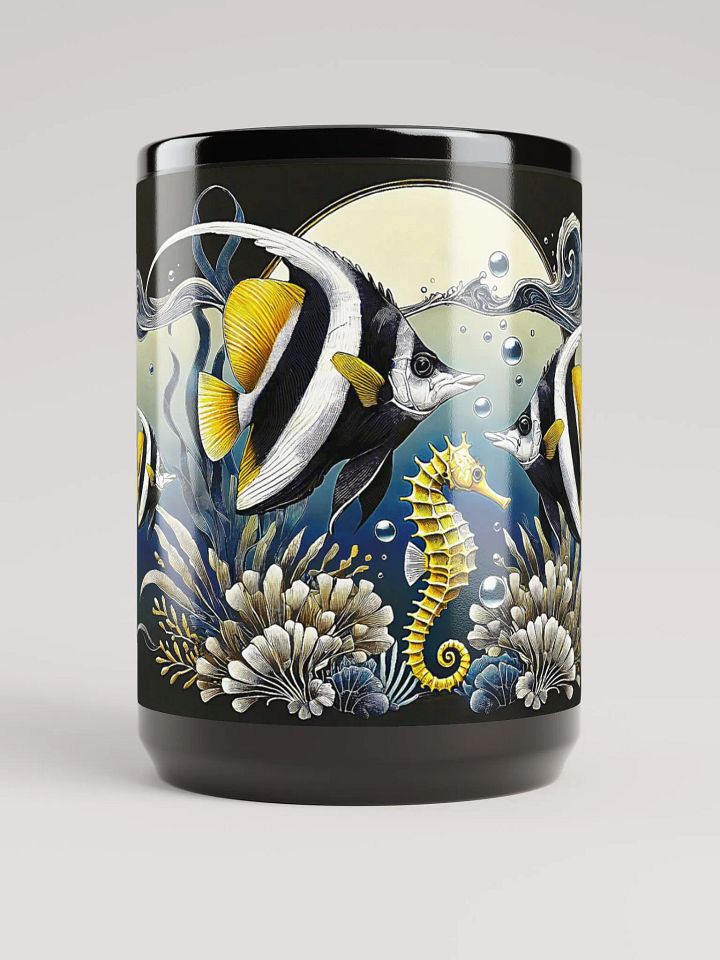 Longfin Bannerfish & Tigertail Seahorse Mug product image (1)