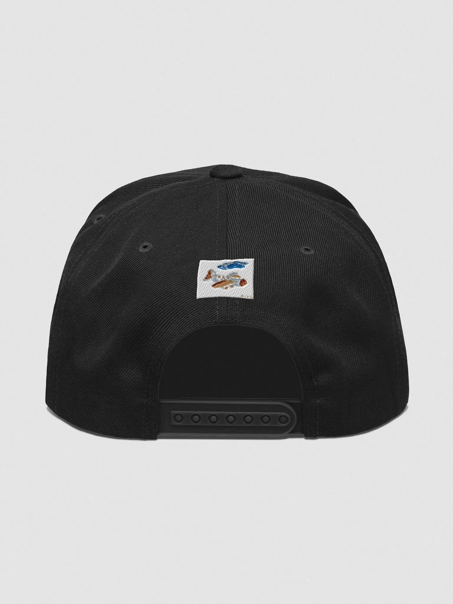 Kid Airplane (Yupoong Wool Blend Snapback Cap) product image (4)