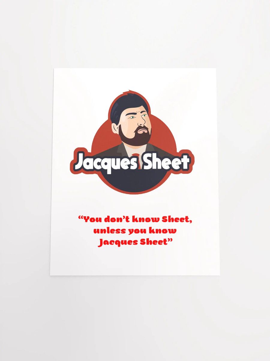 Jacques Sheet Poster product image (4)