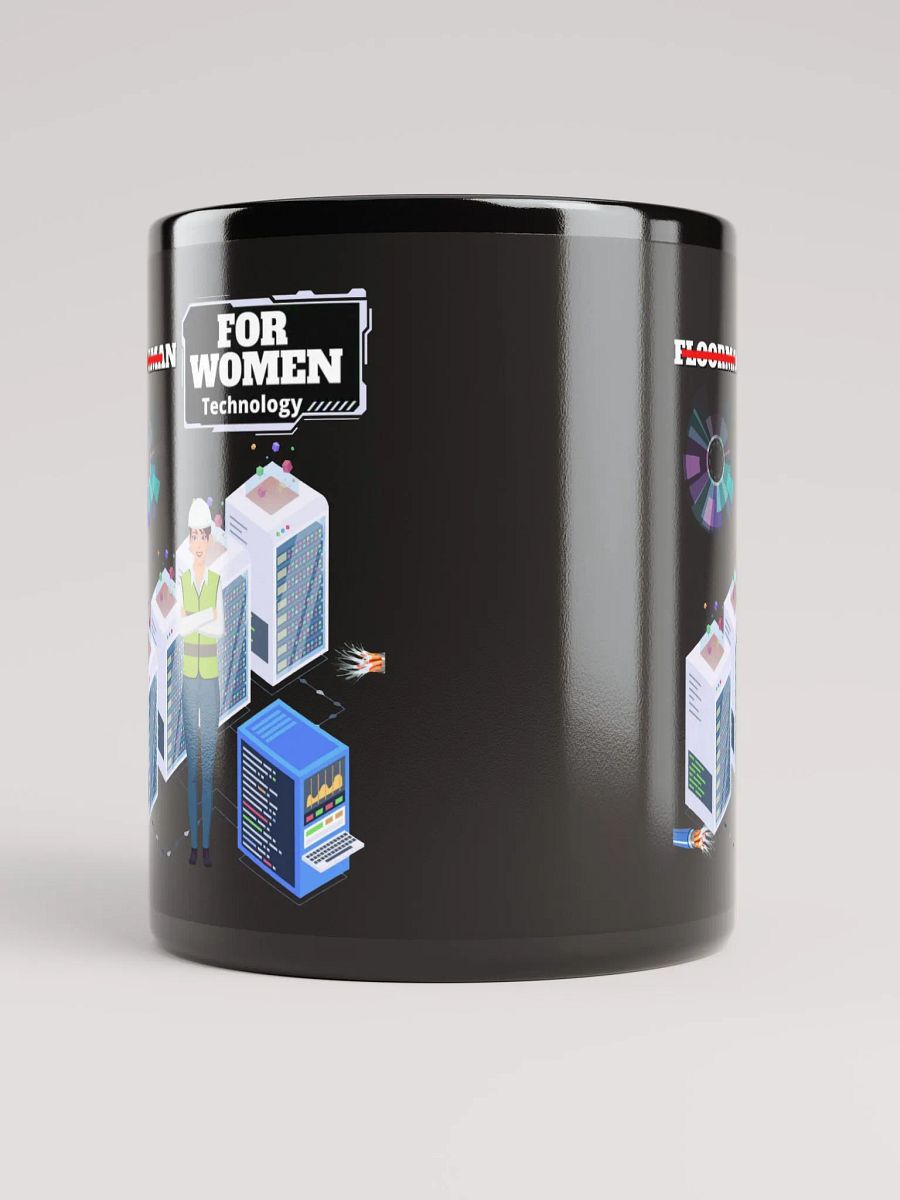 For Women Technology Black Mug product image (9)