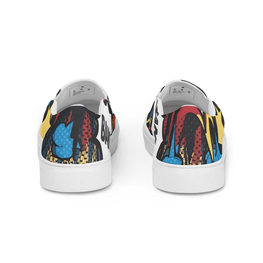 Pop-Art Explosion Men's Slip-On Shoes product image (4)