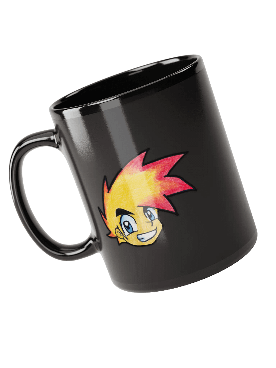 'Red' Black Mug product image (6)