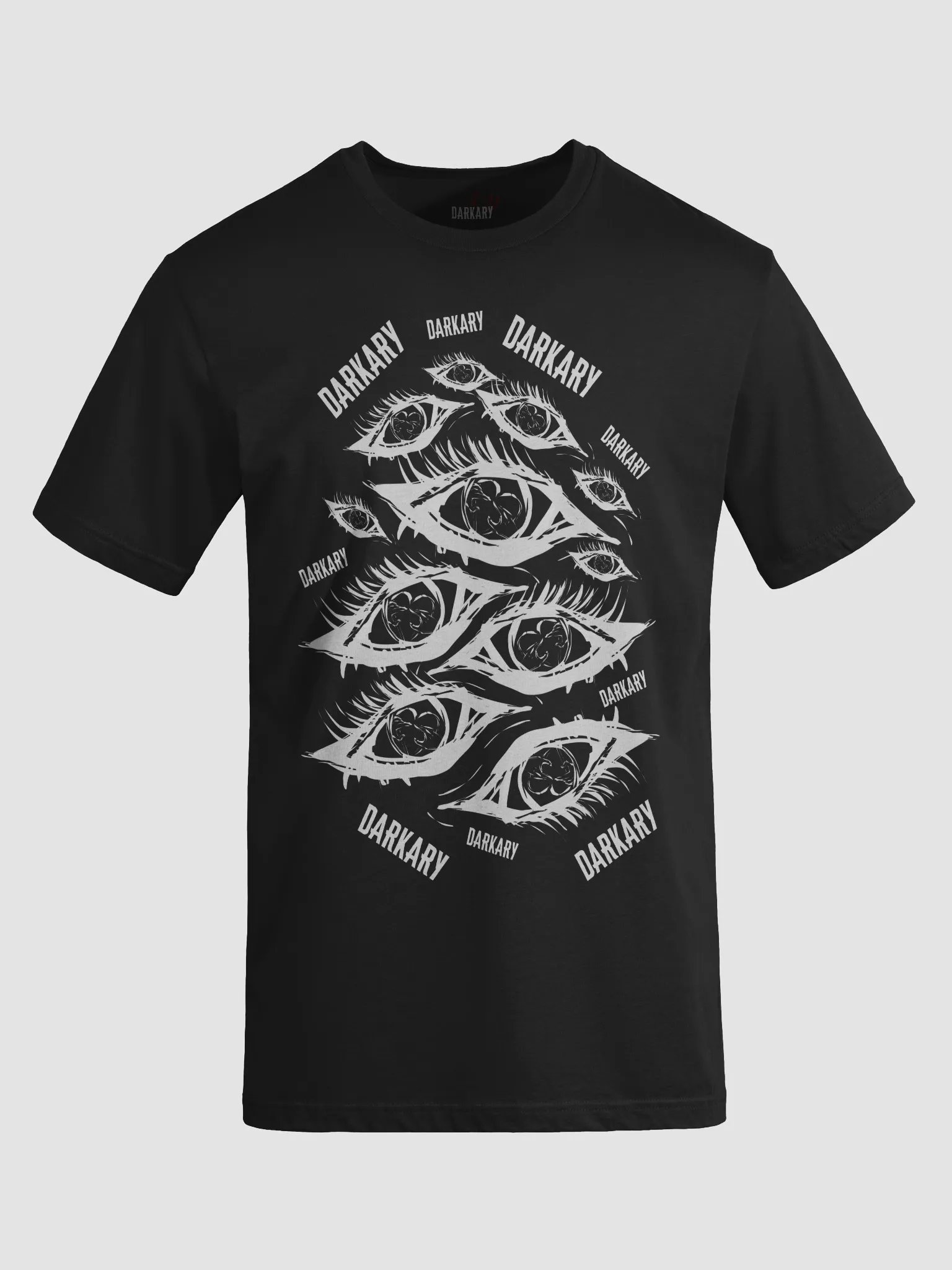 DARKARY Eyes Black T-shirt product image (2)