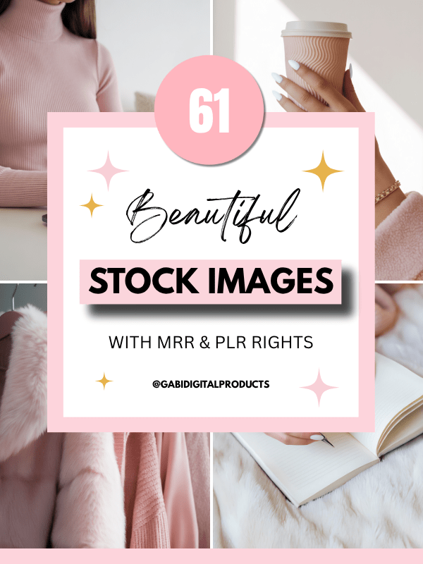 MRR & PLR Pink Aesthetic Stock Photos product image (1)