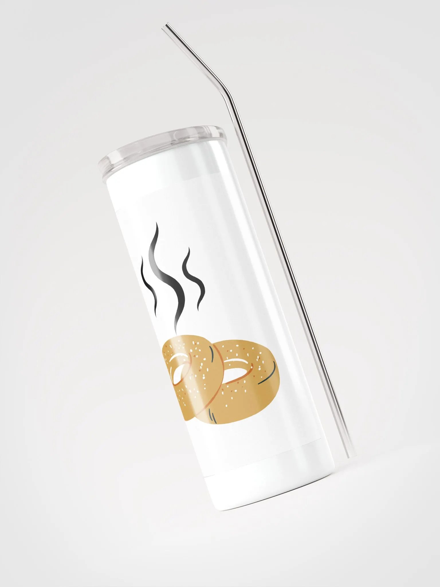 Roasted Bagel Stainless Steal Tumbler! product image (3)