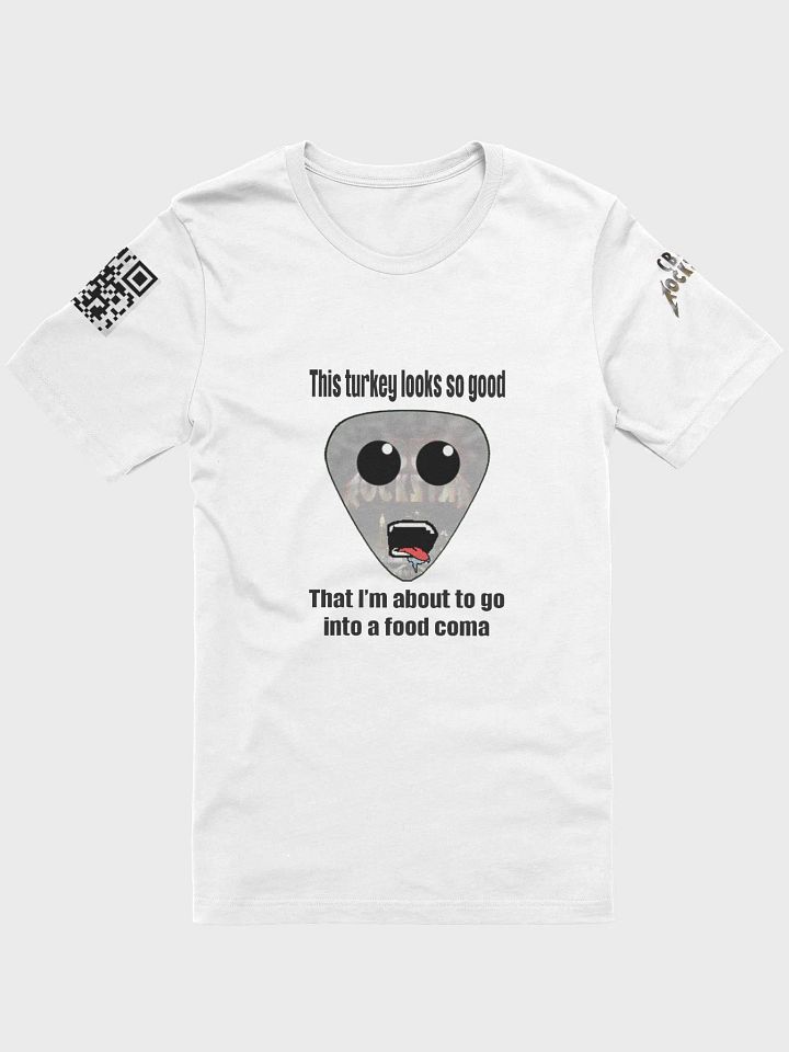 Food Coma - Black Text - T-Shirt product image (29)