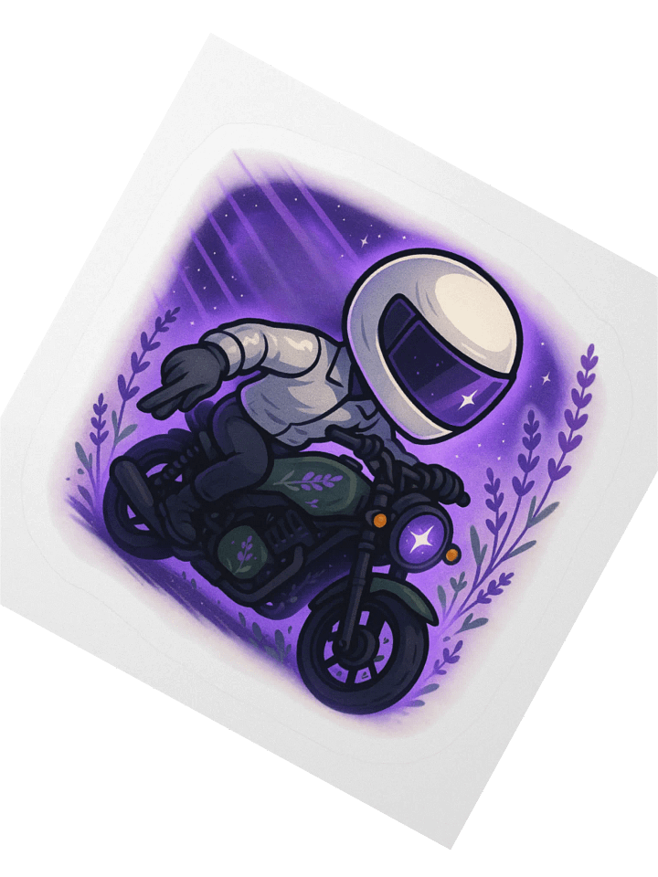 Motorcycle Lav Sticker product image (6)
