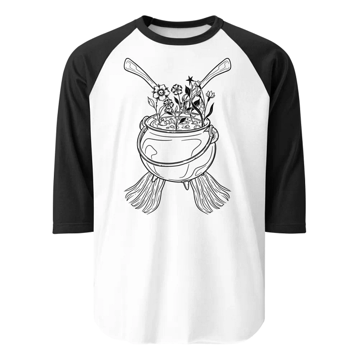Henbane Coven Crest Fine Jersey Raglan Tee product image (31)