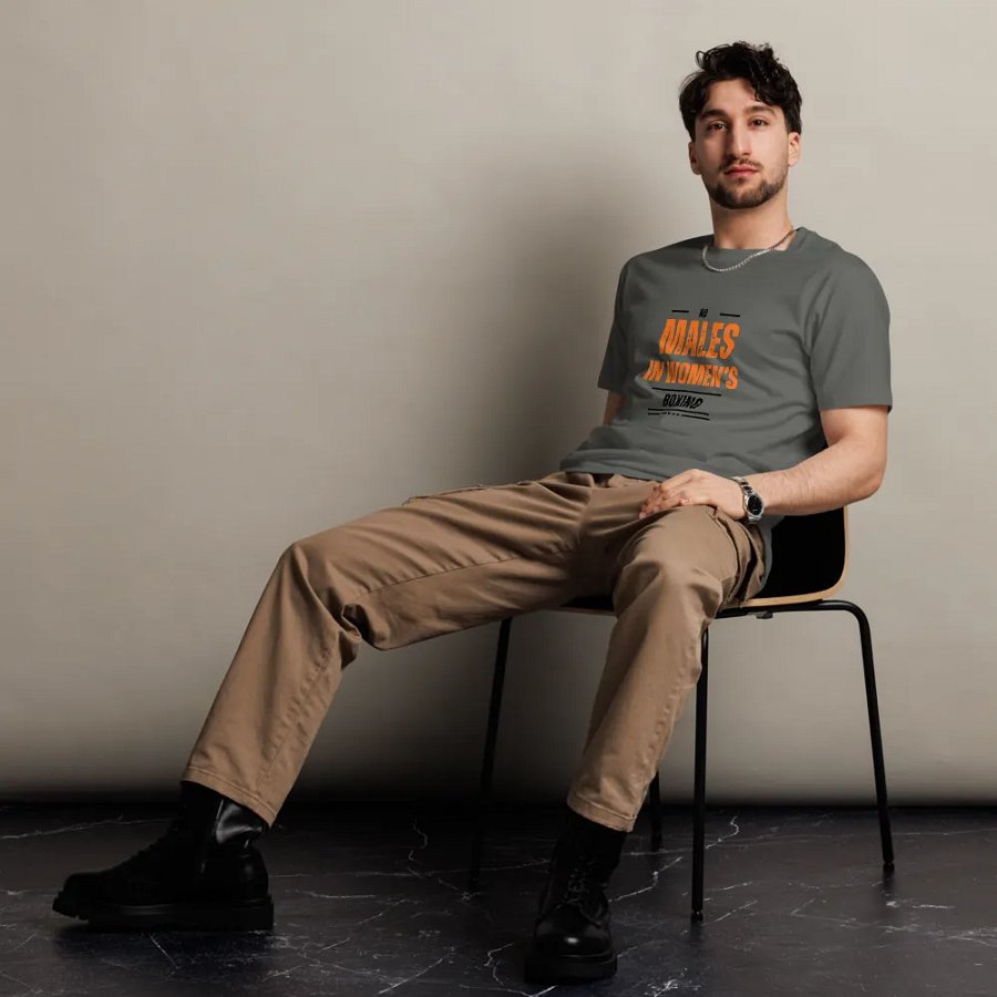 Support Italian Boxer Angela Carini Crew Neck T-Shirt product image (5)