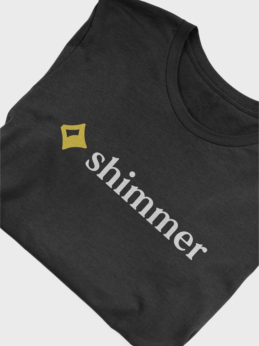 Super Soft Shimmer T-Shirt in Black product image (5)
