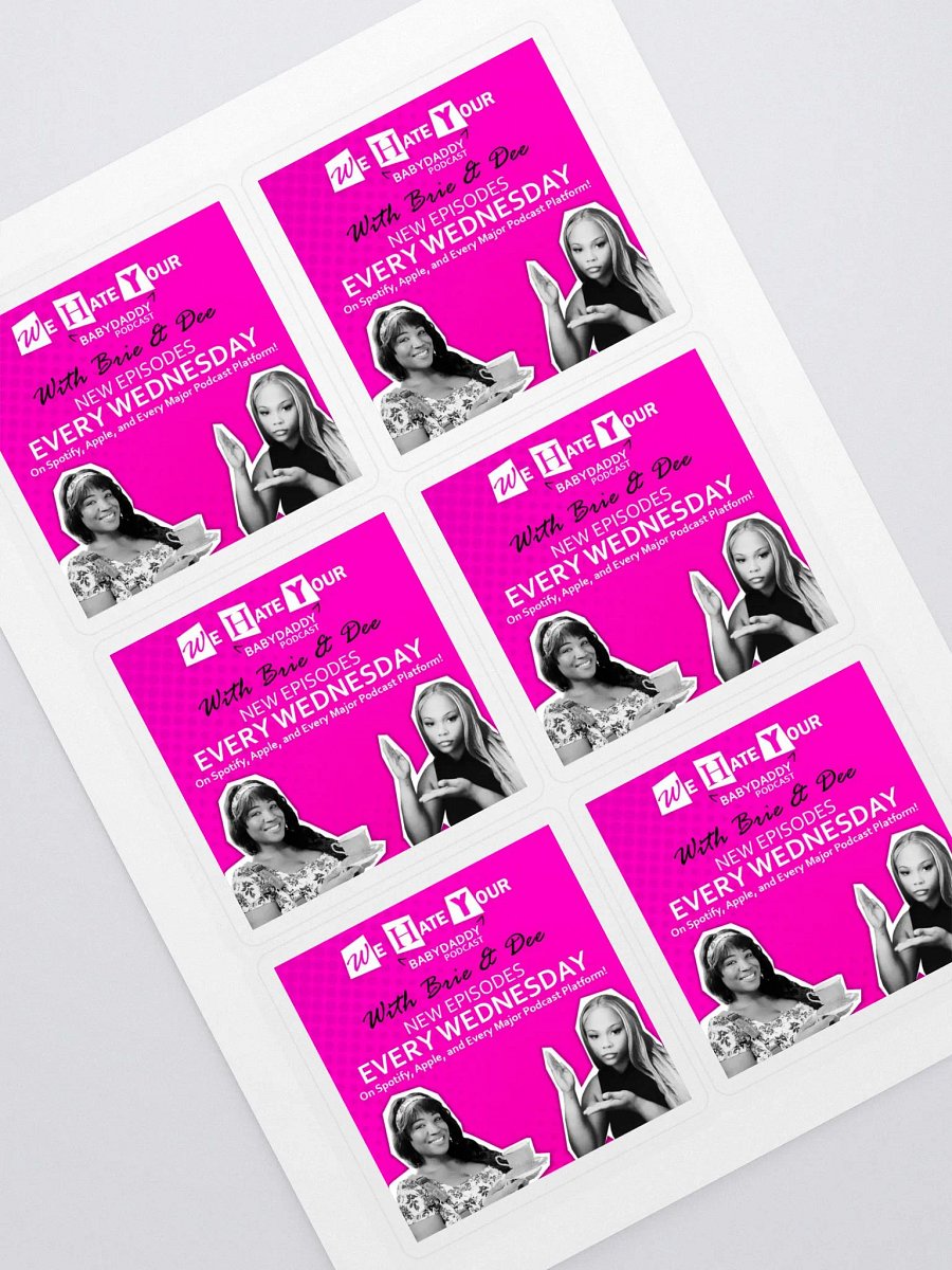 We HATE Your Baby Daddy Sticker Collection product image (1)