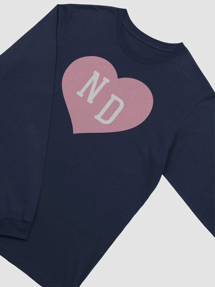 ND Heart Pink Long Sleeve product image (4)