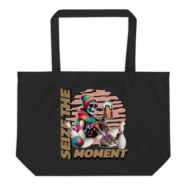 Seize The Moment Skeleton Beer Bowling Bonanza Tote product image (1)
