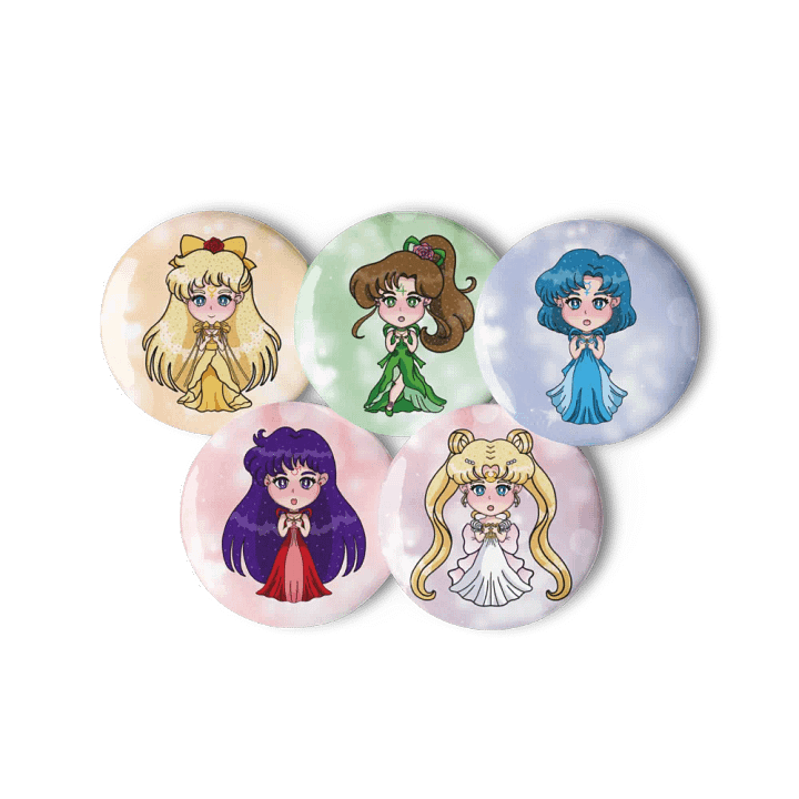 Princess Inner Senshi Buttons *2024* Variant 2 product image (1)