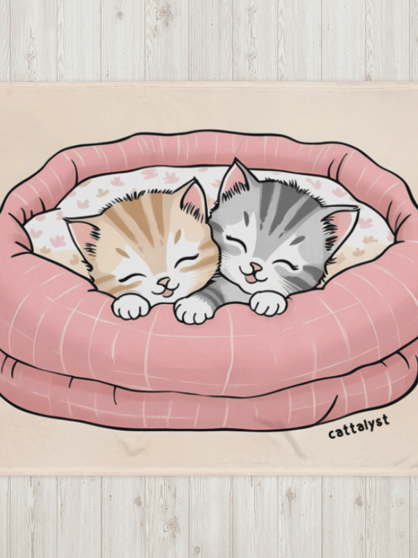 Cozy Kittens Snuggle Throw Blanket product image (5)