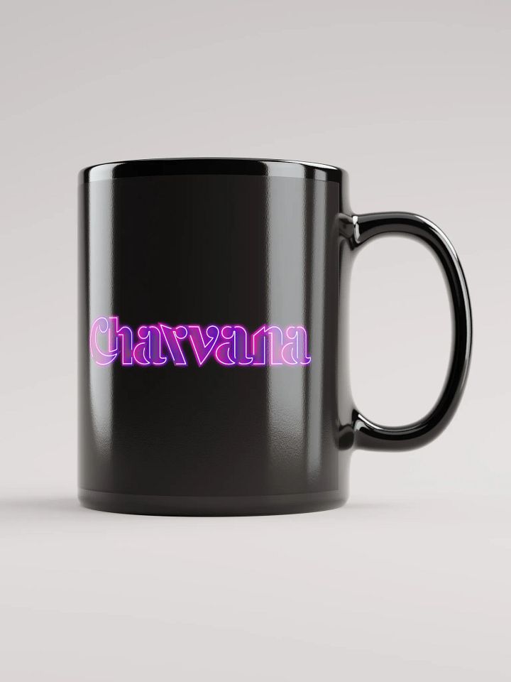 [C] NEON LOGO BLACK MUG product image (2)