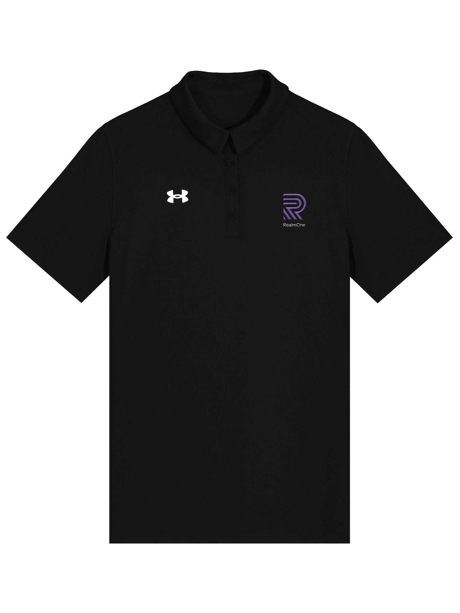 RO Women's Under Armour Polo [BLACK] product image (1)