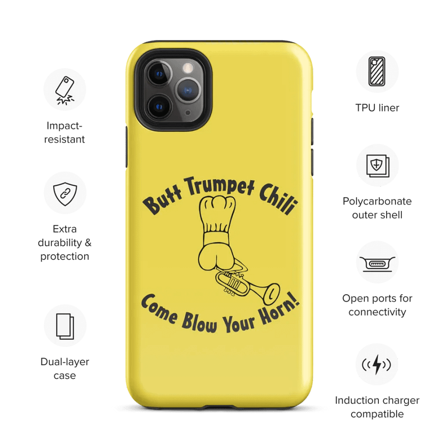 Butt Trumpet Chili iPhone® Tough Case product image (35)