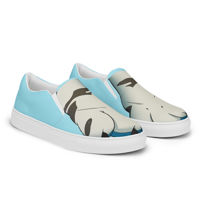 Tiger2Paws Men's Slip-On Canvas Shoes - Blue product image (2)
