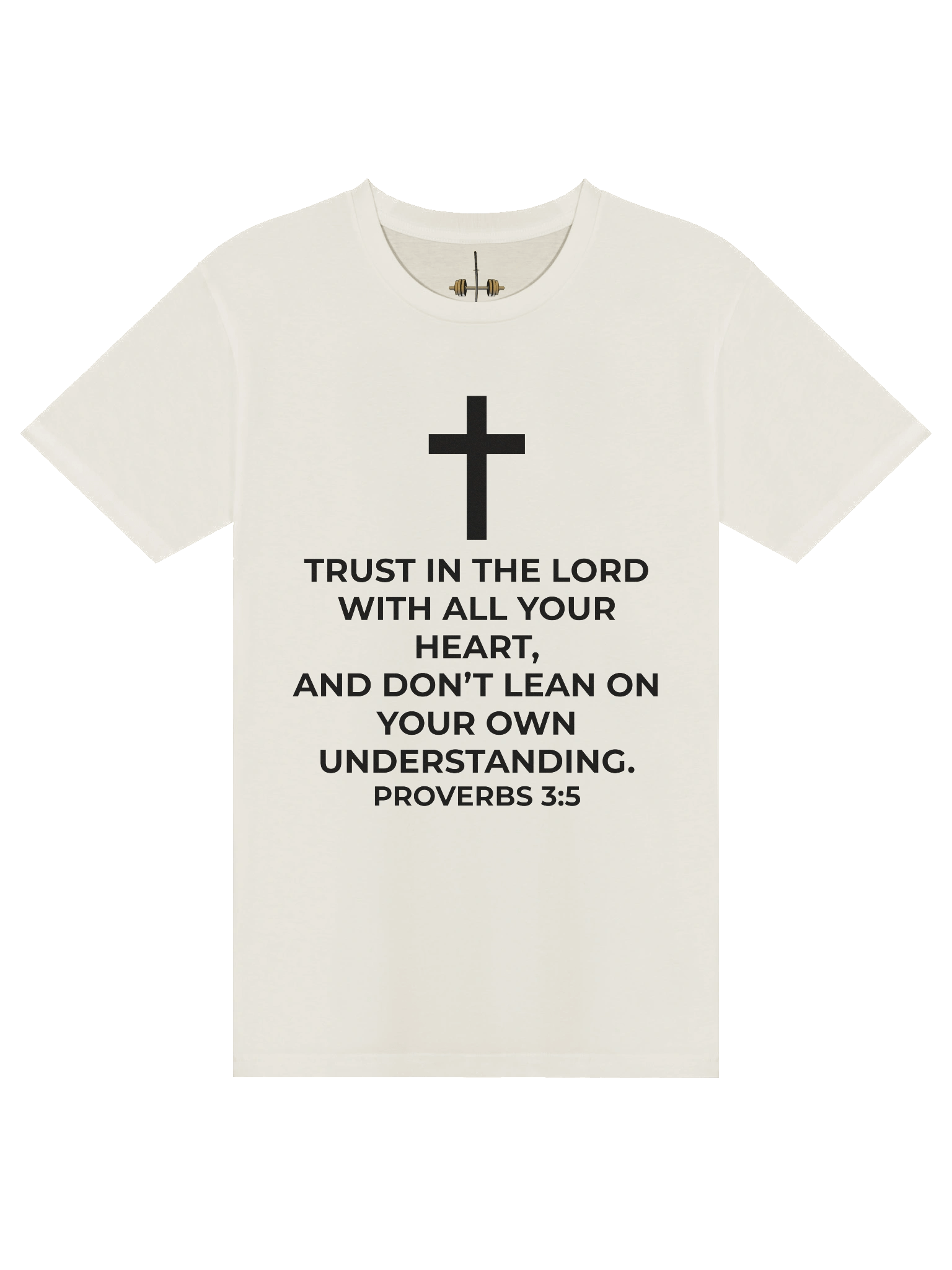 Proverbs 3:5 Unisex T-Shirt [Dark] product image (13)