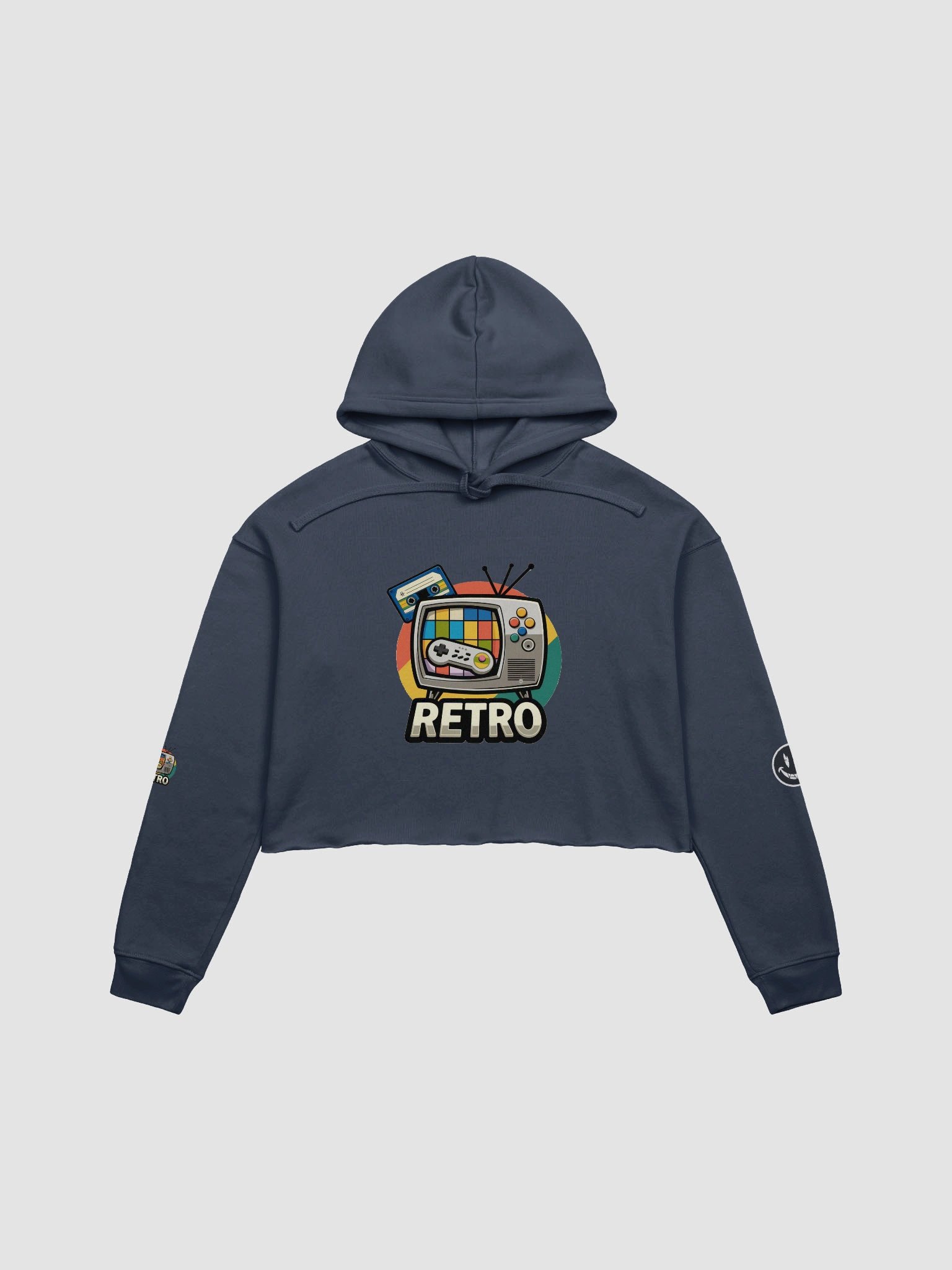 Cracked Smile Crop Hoodie product image (3)