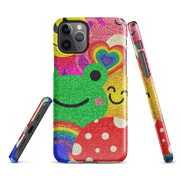 Whimsical Glitter Snap Case for iPhone® product image (2)