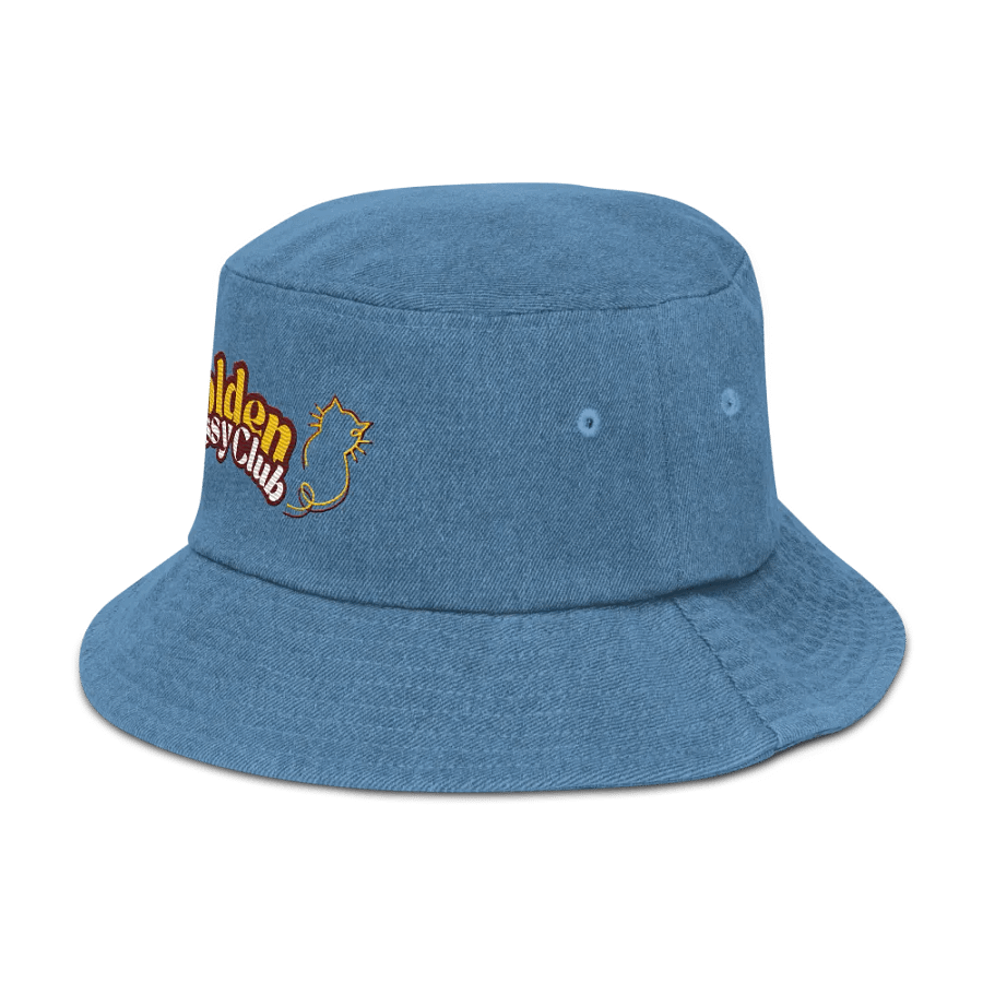 GOLDEN PUSSY CLUB denim bucket hat product image (4)