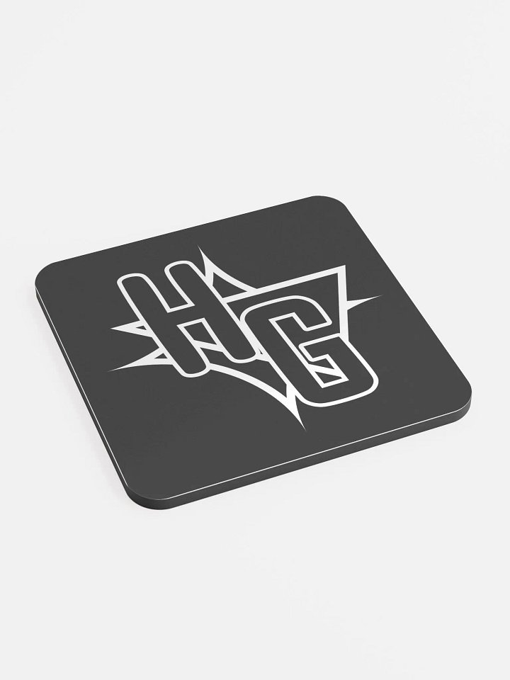 Hunter's Guild Emblem Glossed Cork Coaster product image (2)